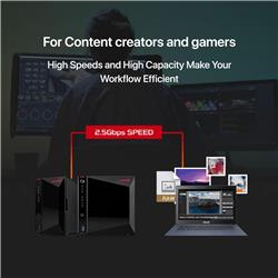 Asustor AS5404T 4 Bay NAS Storage (Diskless)