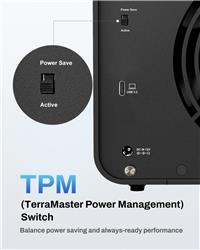 TerraMaster D8 Hybrid 2 8-Bay Hybrid DAS (Diskless)