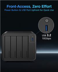 TerraMaster F4-425 4-Bay NAS (Diskless)
