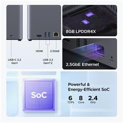 UGREEN DH4300 Plus 4 baies NAS (Sans disque)