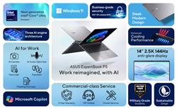 ASUS ExpertBook P5 14" Intel Ultra 5-226V 16GB 512GB SSD WIN11Pro