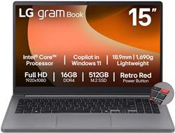 LG Gram Book 15.6" Intel i5-1334U 16GB 512GB Win11H(Open Box)