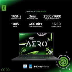 Gigabyte AERO X16 Copilot+16 po Ryzen AI7 350 RTX 5060 16Go 1To Win11H