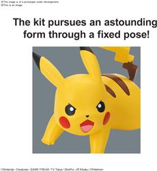 Pokemon Model Kit Quick!! 03 PIKACHU (Battle Pose)