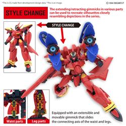 BANDAI HG 1/100 VF-19 Custom Fire Valkyrie avec amplificateur de son