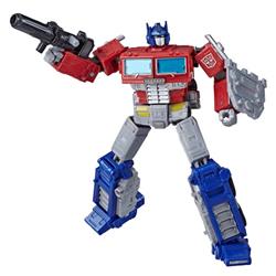 Hasbro Transformers Generations War for Cybertron Earthrise Leader Class Optimus Prime Transformer Figurine
