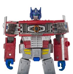 Hasbro Transformers Generations War for Cybertron Earthrise Leader Class Optimus Prime Transformer Figurine