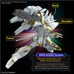 BANDAI HGCE 1/144 BLACK KNIGHT SQUAD CAL-RE.A "Gundam SEED Freedom" Model kit