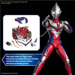 BANDAI Hobby Figure-rise Standard ULTRAMAN TIGA MULTI TYPE Kit de modélisation