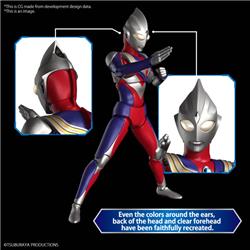 BANDAI Hobby Figure-rise Standard ULTRAMAN TIGA MULTI TYPE Kit de modélisation