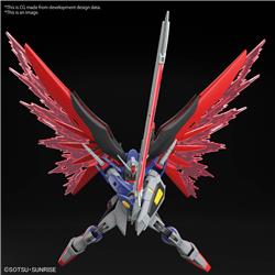 BANDAI HGCE 1/144 Destiny Gundam Spec Ⅱ & Zeus Silhouette "Gundam SEED Freedom" Kit de modélisation