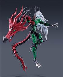 S.H.MonsterArts Elemental HERO Flame Wingman "Yu-Gi-Oh! GX"