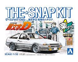 Aoshima 1/32 SNAP KIT Initial D Takumi's Hachiroku AE86 Toyota