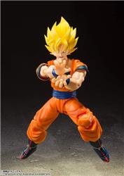 BANDAI Spirits S.H.Figuarts Super Saiyan Full Power Son Goku "Dragon Ball Z" Figurine (SHF Figuarts)