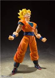 BANDAI Spirits S.H.Figuarts Super Saiyan Full Power Son Goku "Dragon Ball Z" Figurine (SHF Figuarts)