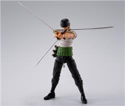 BANDAI Tamashii S.H.Figuarts RORONOA ZORO -ROMANCE DAWN- "ONE PIECE" Figurine (SHF Figuarts)