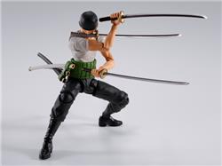 BANDAI Tamashii S.H.Figuarts RORONOA ZORO -ROMANCE DAWN- "ONE PIECE" Figurine (SHF Figuarts)