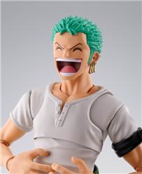 BANDAI Tamashii S.H.Figuarts RORONOA ZORO -ROMANCE DAWN- "ONE PIECE" Figurine (SHF Figuarts)