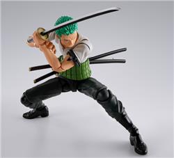 BANDAI Tamashii S.H.Figuarts RORONOA ZORO -ROMANCE DAWN- "ONE PIECE" Figurine (SHF Figuarts)