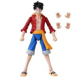 BANDAI Anime Heroes Monkey D. Luffy Version 2 Action Figure