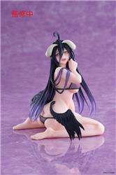 TAITO Overlord Desktop Cute Figure - Albedo (Swimsuit Ver.) Renewal Edition