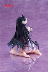 TAITO Overlord Desktop Cute Figure - Albedo (Swimsuit Ver.) Renewal Edition