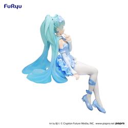 FuRyu Hatsune Miku Noodle Stopper Figure -Flower Fairy Nemophila Pail