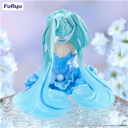FuRyu Hatsune Miku Noodle Stopper Figure -Flower Fairy Nemophila Pail