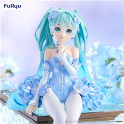 FuRyu Hatsune Miku Noodle Stopper Figure -Flower Fairy Nemophila Pail