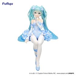 FuRyu Hatsune Miku Noodle Stopper Figure -Flower Fairy Nemophila Pail