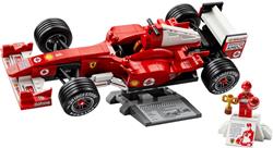 LEGO Icons Ferrari F2004 & Michael Schumacher Model Car 11375