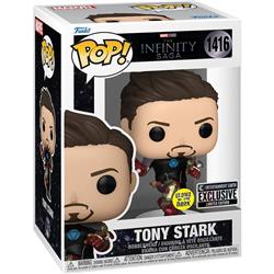 Funko POP! Marvel Iron Man 3 Tony Stark Suit-Up Glow-in-the-Dark #1416 - Entertainment Earth Exclusive