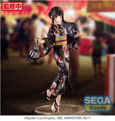 SEGA Luminasta Takina Inoue Going Out in a Yukata  "Lycoris Recoil " Figure
