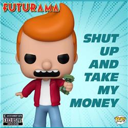 Funko POP! Futurama Philip J. Fry Meme #1782 - Entertainment Earth Exclusive