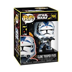 Funko POP Star Wars: Clone Wars- Fives(Retro)