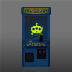 Funko Pop! Bitty Arcade Claw: Toy Story - Alien (Glow in The Dark)