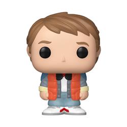 Funko Pop! Bitty  Back to The Future - Marty McFly with Time Machine