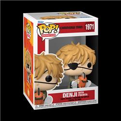 FUNKO POP Animation: Chainsaw Man - Denji with Pochita