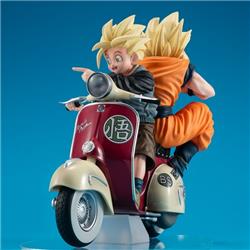 MegaHouse DESKTOP REAL Dragon Ball Super Saiyan Mortorbike