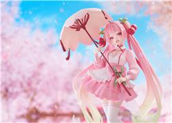 TAITO Sakura Miku AMP+ Figure (Sakura Dress Ver.)