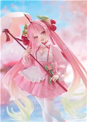 TAITO Sakura Miku AMP+ Figure (Sakura Dress Ver.)