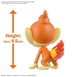 Kit de modèle Pokémon Bandai Hobby RAPIDE !! 29 CHIMCHAR