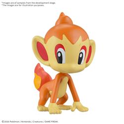 Kit de modèle Pokémon Bandai Hobby RAPIDE !! 29 CHIMCHAR