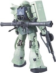 BANDAI Spirits Hobby RG 1/144 #04 MS-06F Zaku II "Mobile Suit Gundam" Kit de modélisation