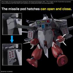 BANDAI Hobby 1/144 Option Parts Set Gunpla #15 (Cavalier Aifrid) "Gundam SEED Freedom" Kit de modélisation