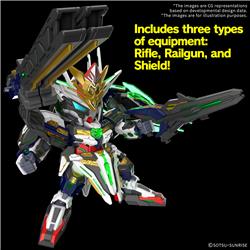 BANDAI HOBBY SDW HEROES CAPTAIN QAN[T] GF Kit de modélisation