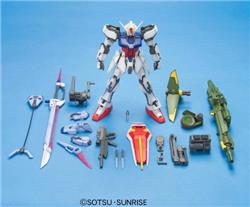 BANDAI Hobby MG 1/100 Launcher/Sword Strike Gundam "Gundam SEED" Kit de modélisation