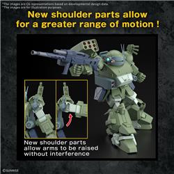 BANDAI Hobby HG Scopedog Turbo-Custom "VOTOMS" Kit de modélisation