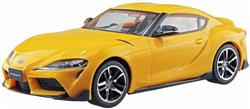 Aoshima 1/32 SNAP KIT #10-D Toyota GR Supra (Lightning Yellow) Model Kit | No Glue Needed | Snap by Hand