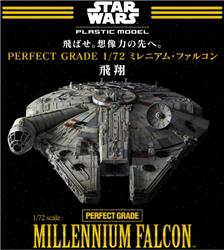 BANDAI HOBBY PG 1/72 STARWARS MILLENNIUM FALCON Model KIT